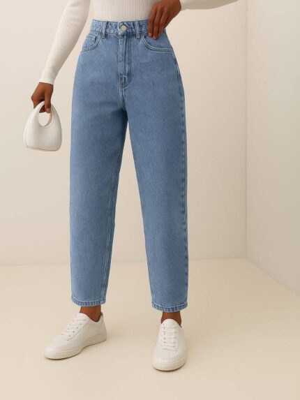 شلوار مام جین کد: 455004