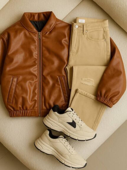 کاپشن چرم کد:۳۱۱۰۰۲